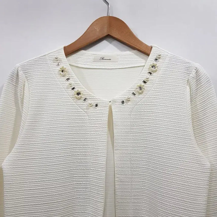 [BUNJANG] Vintage Beaded Office/Guest Look Long Sleeve Jacket (Women&