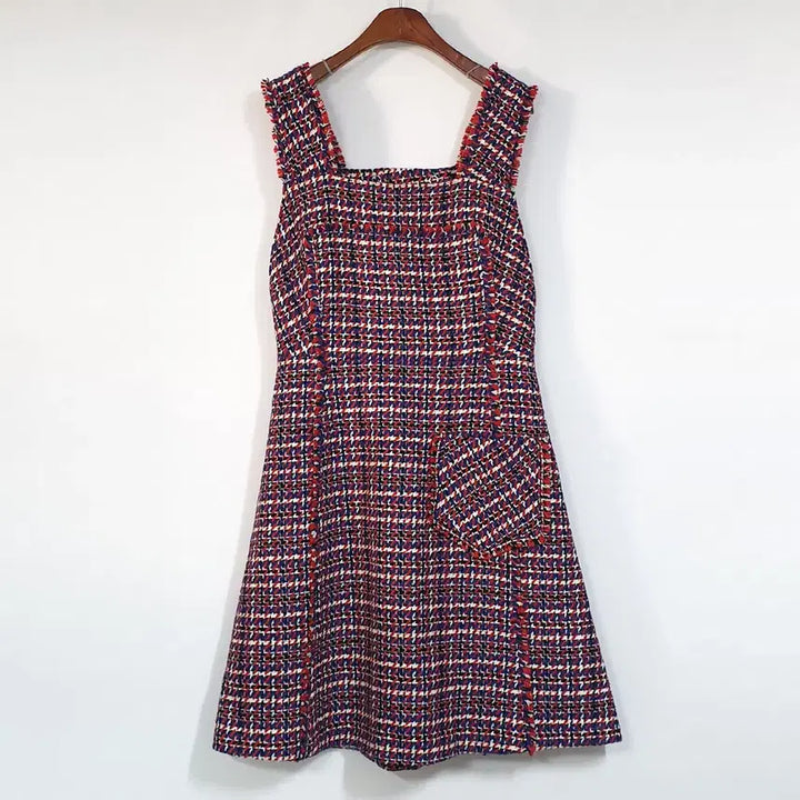 [SOLD OUT] 럭키슈에뜨 트위드원피스 55