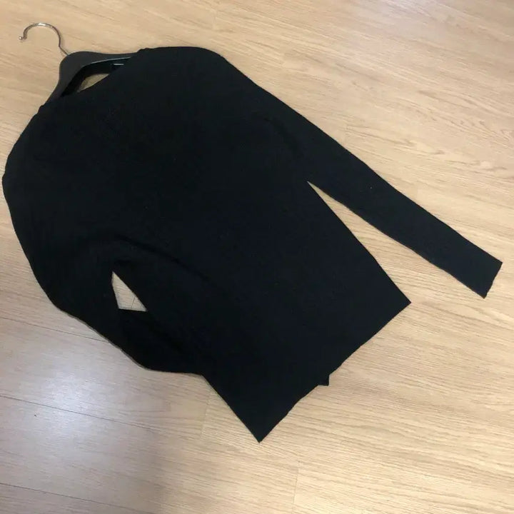 [BUNJANG] DeSder Vivian Jewel Button Ribbed Knit Cardigan / 제평 드에스더 비비안 보석단추 쥬얼 가디건 골지 블랙 검정