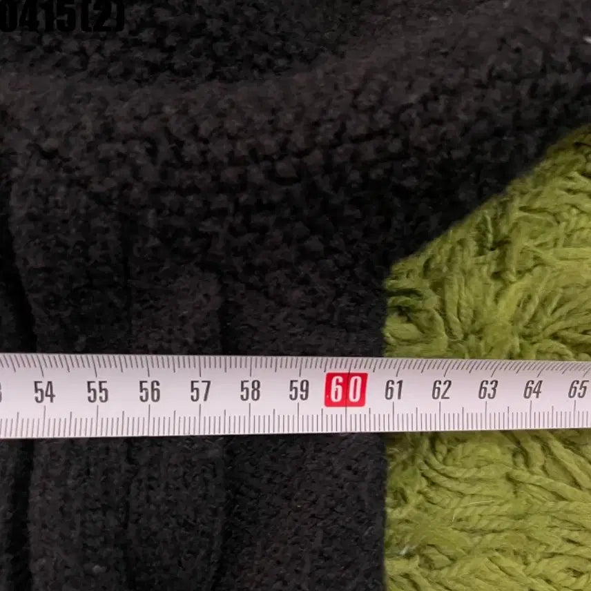 [BUNJANG] Cable Knit Zip-Up Cardigan Black / 케이블 니트 집업 가디건 블랙