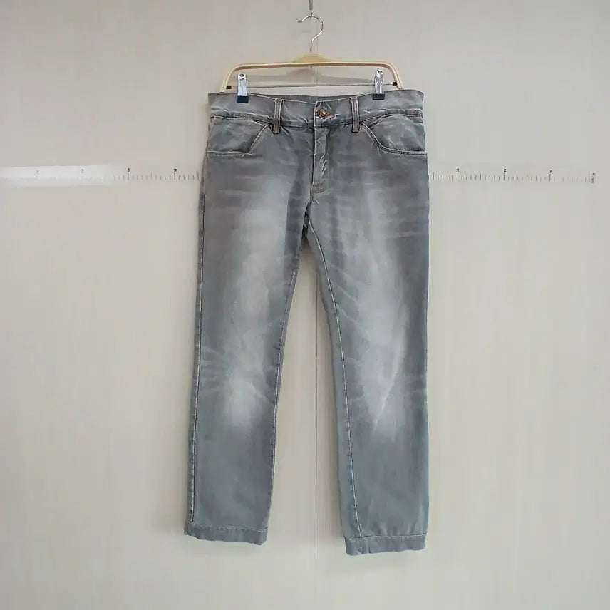 [BUNJANG] Dolce &amp; Gabbana Gray Washed Denim Pants / 돌체&amp;가바나 그레이 워싱 데님 바지 48