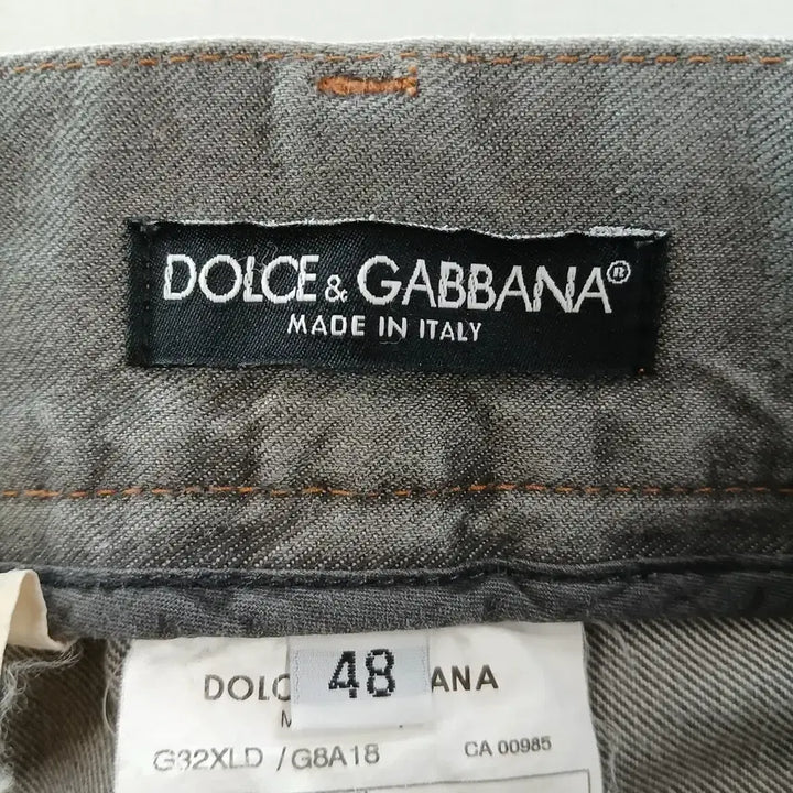 [BUNJANG] Dolce &amp; Gabbana Gray Washed Denim Pants / 돌체&amp;가바나 그레이 워싱 데님 바지 48