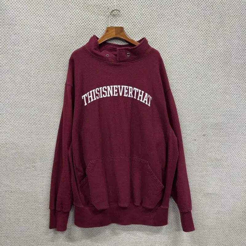 [SOLD OUT] 디스이즈네버댓 오버핏 맨투맨 L M16347
