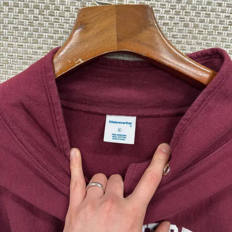 [SOLD OUT] 디스이즈네버댓 오버핏 맨투맨 L M16347