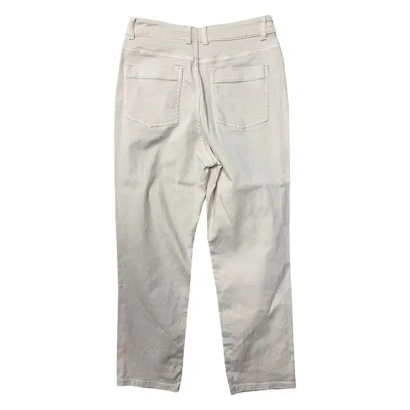 [BUNJANG] Roem Cream Beige Casual Denim Pants / 로엠 크림 연베이지 캐주얼 데님팬츠 73-101