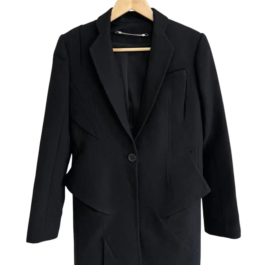 [BUNJANG] JEWD Drape Avant-garde Coat / JEWD 드레이프 아방가르드 코트