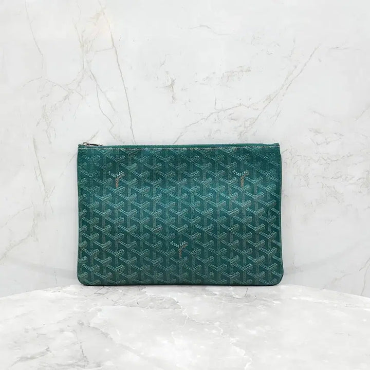 [BUNJANG] Goyard Sena Clutch MM / 고야드 스페셜그린 세나 클러치 MM