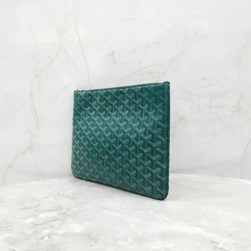 [BUNJANG] Goyard Sena Clutch MM / 고야드 스페셜그린 세나 클러치 MM