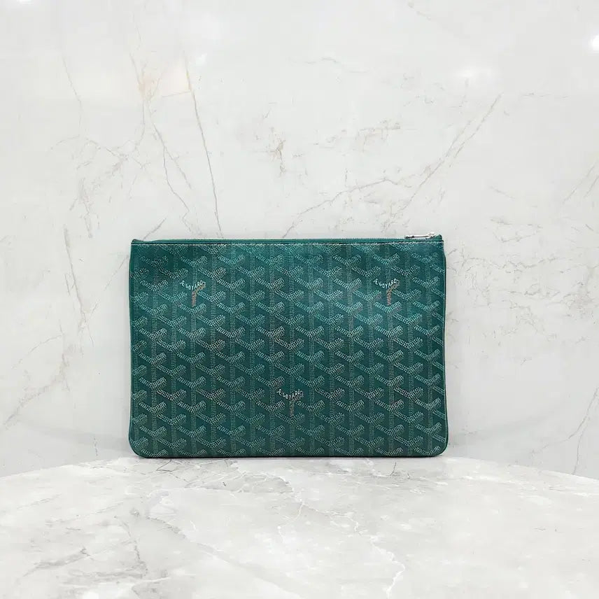 [BUNJANG] Goyard Sena Clutch MM / 고야드 스페셜그린 세나 클러치 MM