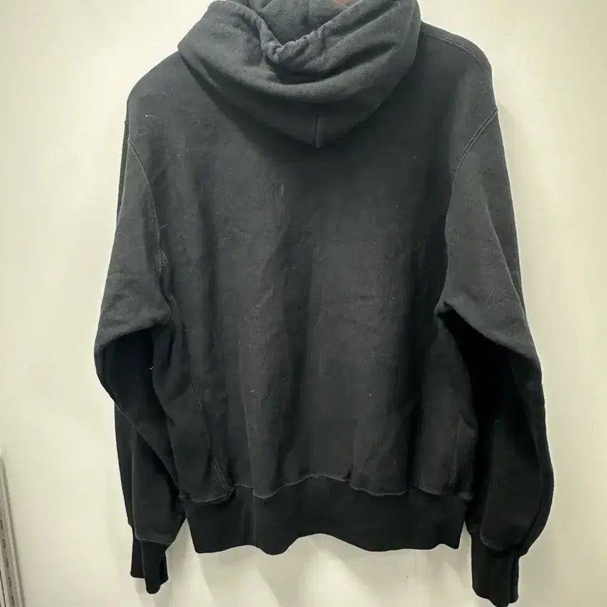 [BUNJANG] Champion Reverse Weave Black Hoodie 105 / [만원 아라비아빈티지]챔피온 리버스위브 블랙 후드티 105