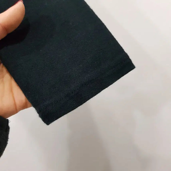 [SOLD OUT] 베네통 브이넥 검정 무지 긴팔 가디건 여M Q430