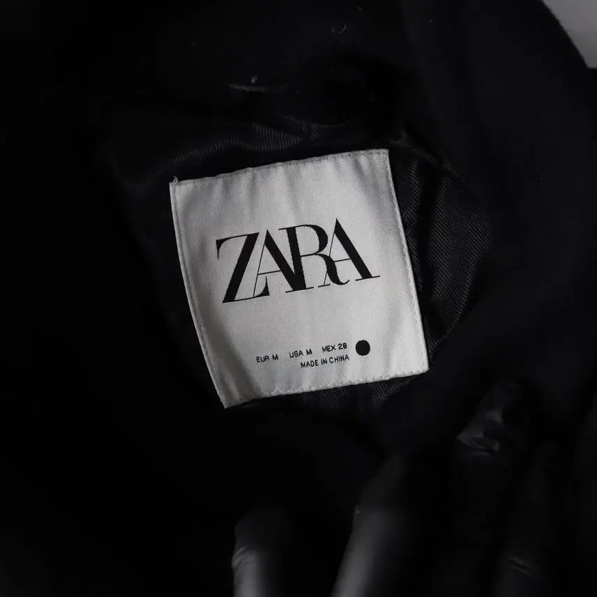 [BUNJANG] ZARA Wool Blend Long Coat / 자라 울 블렌드 롱 코트