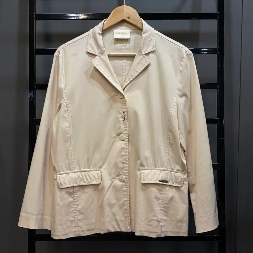 [BUNJANG] Geiger Austrian Made Vintage Cotton Safari Jacket / [38] 가이거 오스트리아 메이드 빈티지 코튼 사파리 자켓 4.9