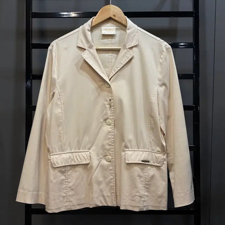 [BUNJANG] Geiger Austrian Made Vintage Cotton Safari Jacket / [38] 가이거 오스트리아 메이드 빈티지 코튼 사파리 자켓 4.9