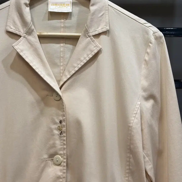 [BUNJANG] Geiger Austrian Made Vintage Cotton Safari Jacket / [38] 가이거 오스트리아 메이드 빈티지 코튼 사파리 자켓 4.9