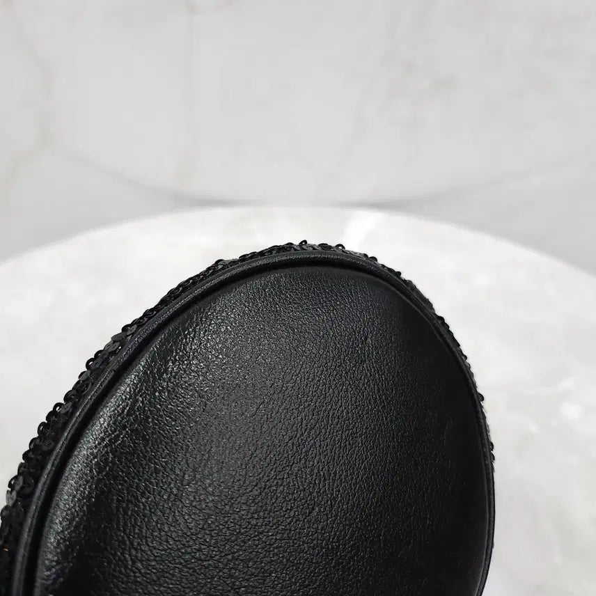 [BUNJANG] Gucci GG Sequin Black Chain Bucket Bag / 구찌 GG 스팽글 블랙 체인 버킷백 575163