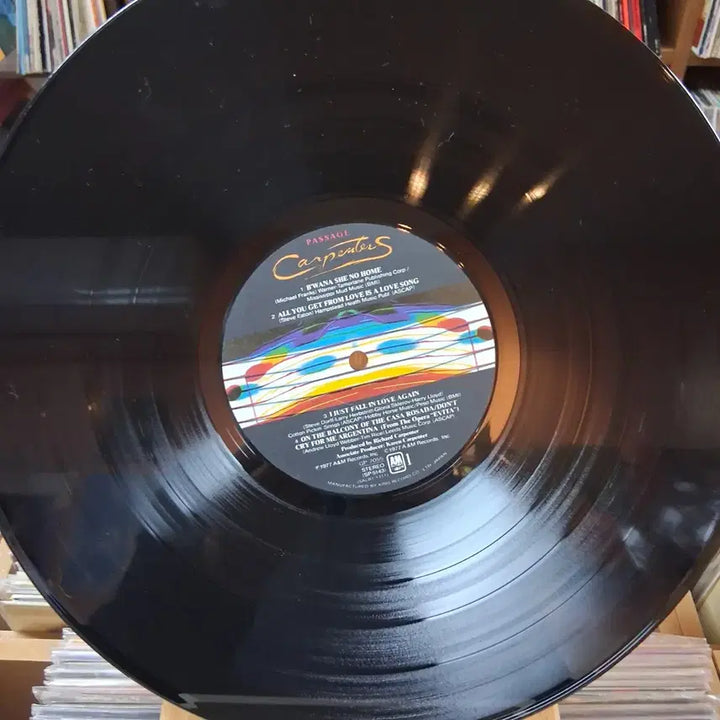 [SOLD OUT] 민트급 카펜터즈 Passage LP 레코드판