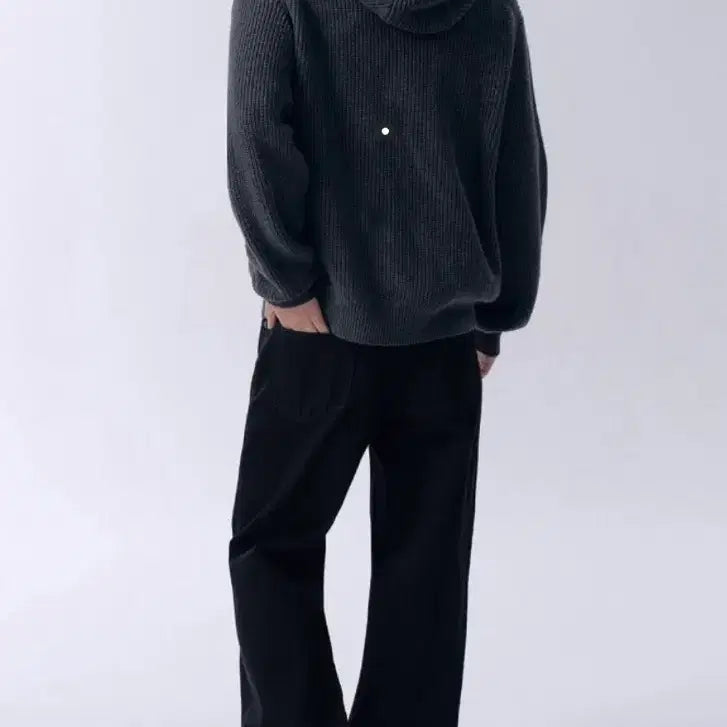 [SOLD OUT] 무신사스탠다드 와이드 데님 팬츠 블랙 32