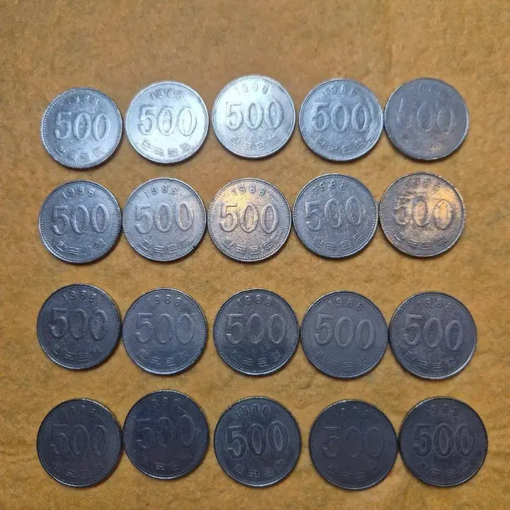 [SOLD OUT] 1988년 500원 동전 20개 일괄