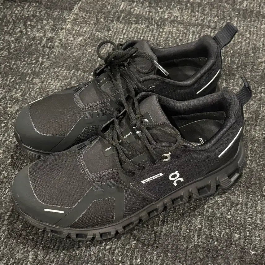 [BUNJANG] On Cloud Cloud 6 WP Black Running Shoes / 온 러닝화 블랙 클라우드6 WP 230mm