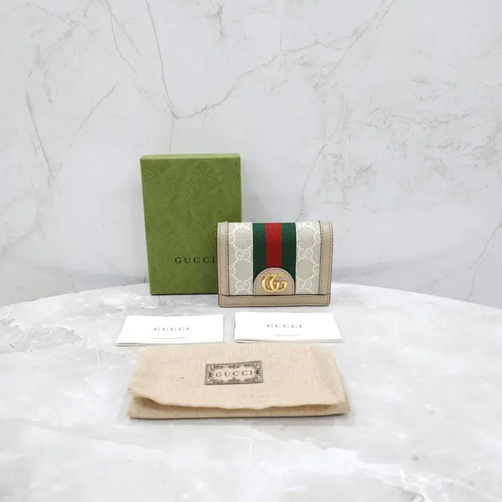[SOLD OUT] 구찌 오피디아 GG 삼선 카드지갑