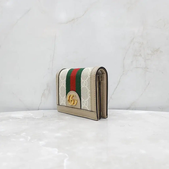 [SOLD OUT] 구찌 오피디아 GG 삼선 카드지갑