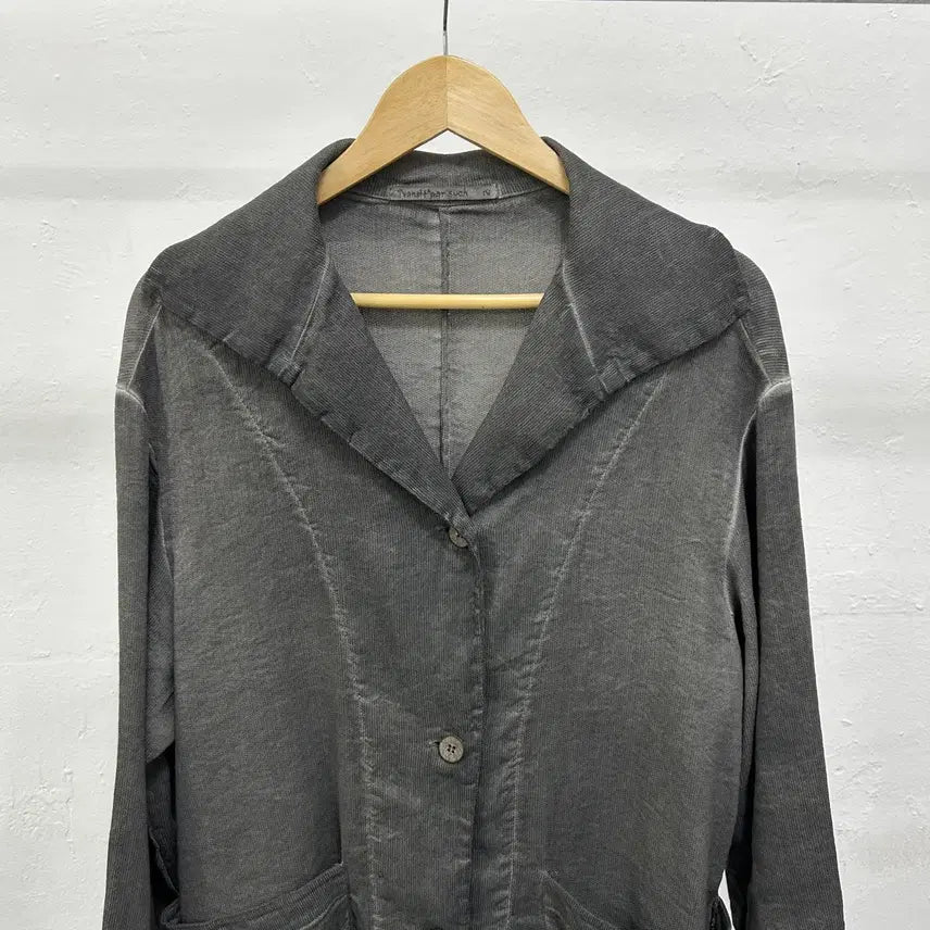 [BUNJANG] Transit Vintage Washed Linen Coat / 트랜짓 빈티지 워시드 린넨 코트