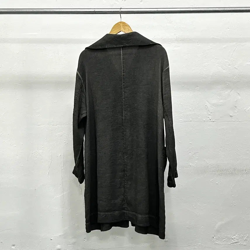 [BUNJANG] Transit Vintage Washed Linen Coat / 트랜짓 빈티지 워시드 린넨 코트
