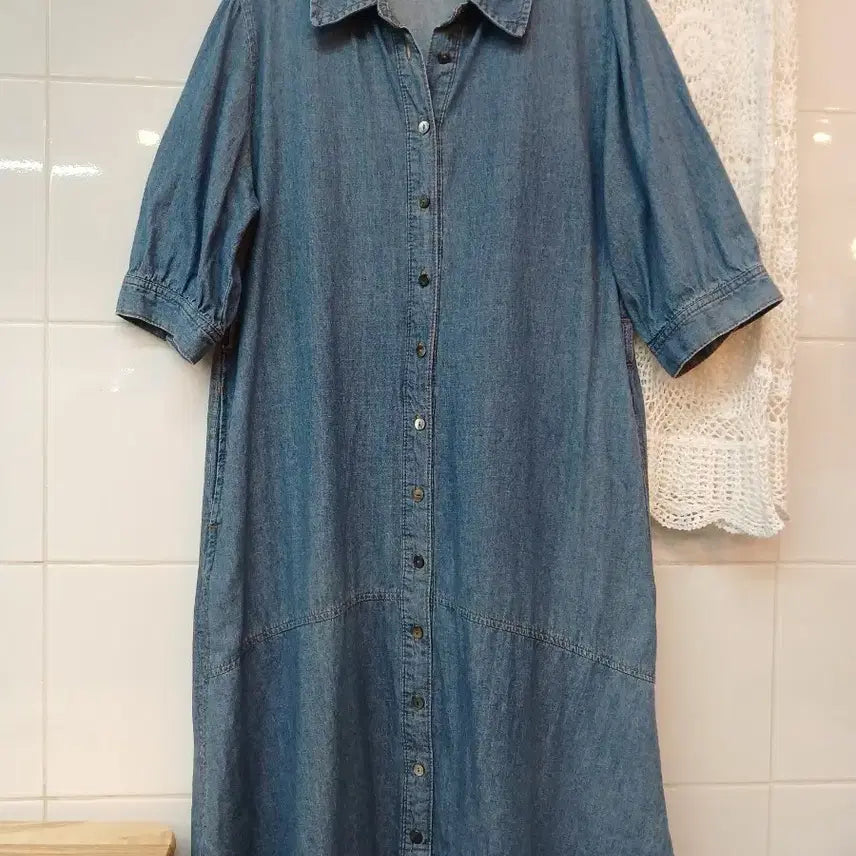 [SOLD OUT] 조르쥬레쉬 데님 셔츠 원피스 77
