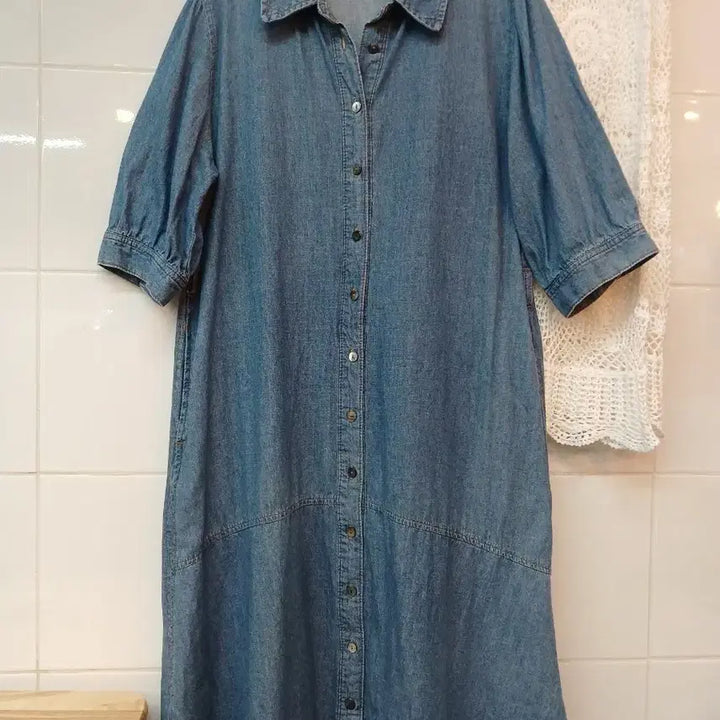 [SOLD OUT] 조르쥬레쉬 데님 셔츠 원피스 77