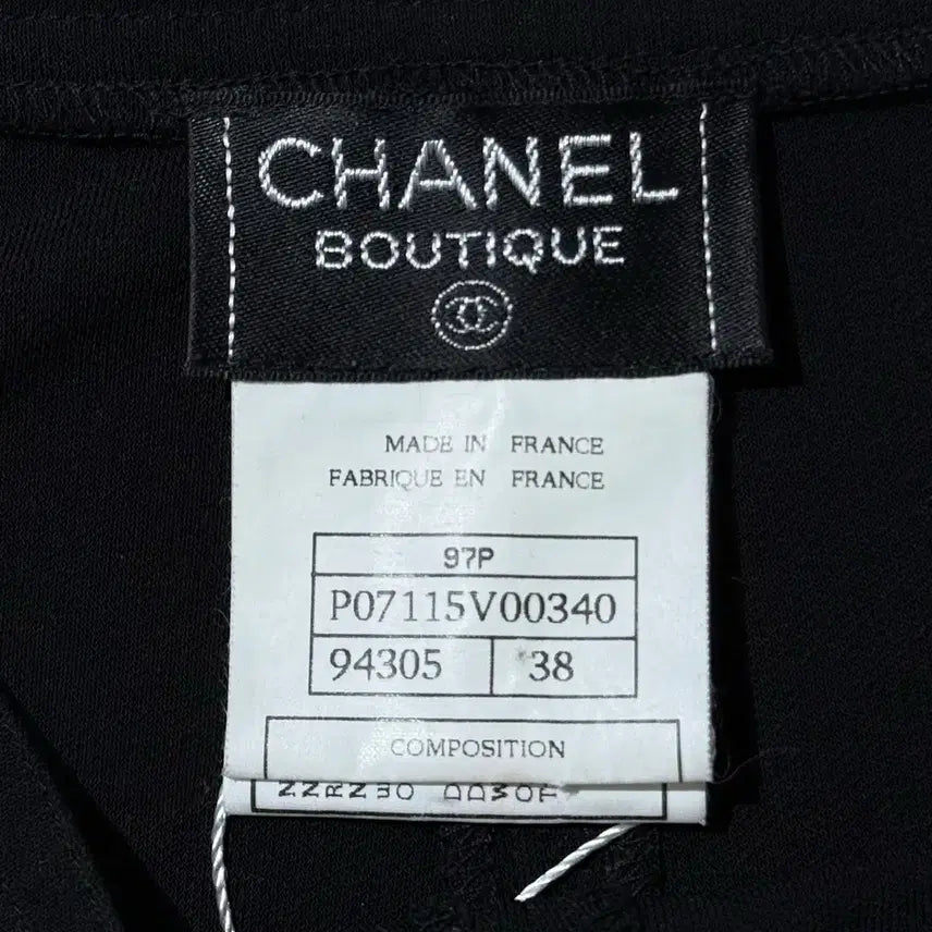 [BUNJANG] Chanel 97SS Black Gold Chain Skirt / 샤넬 97SS 블랙 골드 체인 스커트