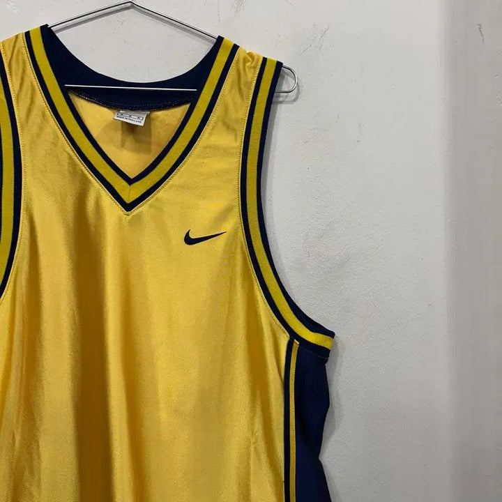 [BUNJANG] Nike Team Glossy Cotton Oversized Basketball Jersey / 나이키 팀 글로시코튼 오버핏 베스킷볼 져지