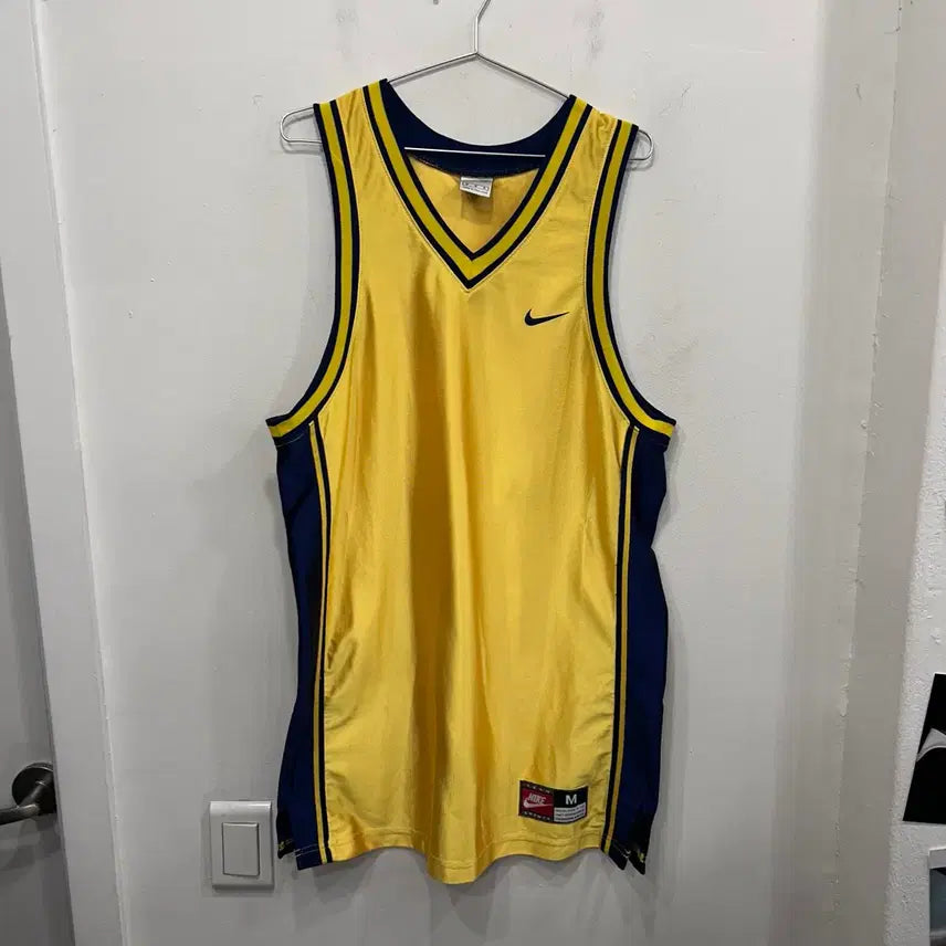 [BUNJANG] Nike Team Glossy Cotton Oversized Basketball Jersey / 나이키 팀 글로시코튼 오버핏 베스킷볼 져지