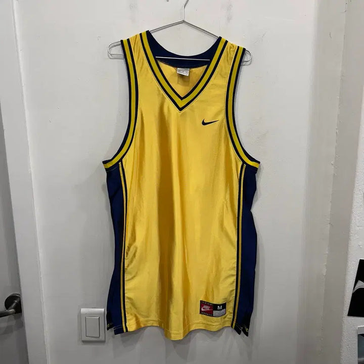 [BUNJANG] Nike Team Glossy Cotton Oversized Basketball Jersey / 나이키 팀 글로시코튼 오버핏 베스킷볼 져지