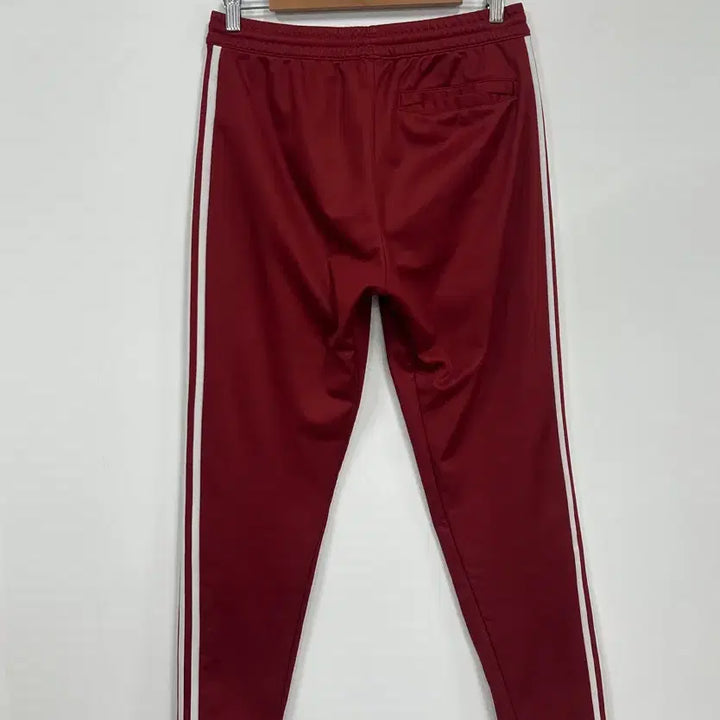 [BUNJANG] Adidas Beckenbauer Burgundy Track Pants / [29-30] 아디다스 베켄바우어 버건디 트랙 밴딩 트레이닝 팬츠