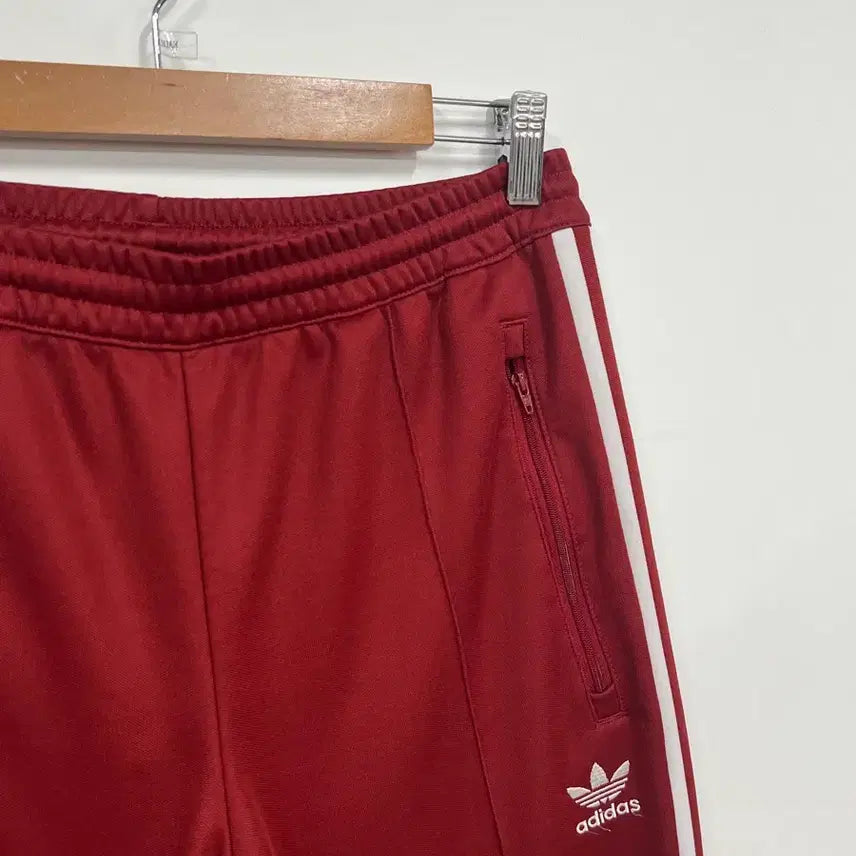 [BUNJANG] Adidas Beckenbauer Burgundy Track Pants / [29-30] 아디다스 베켄바우어 버건디 트랙 밴딩 트레이닝 팬츠