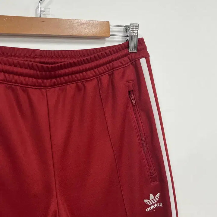 [BUNJANG] Adidas Beckenbauer Burgundy Track Pants / [29-30] 아디다스 베켄바우어 버건디 트랙 밴딩 트레이닝 팬츠