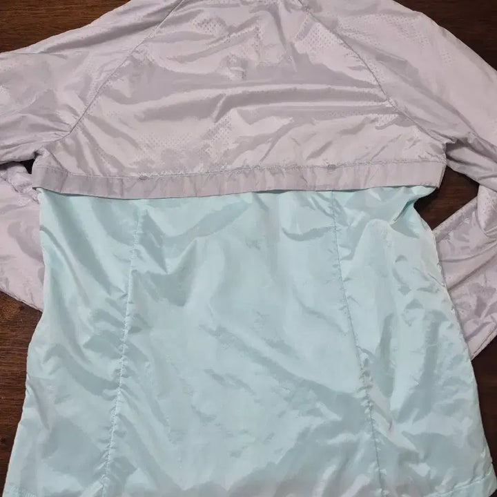 [BUNJANG] Locaf Windbreaker Gray/Mint Jacket / locaf 바람막이 점퍼 그레이/민트 90사이즈