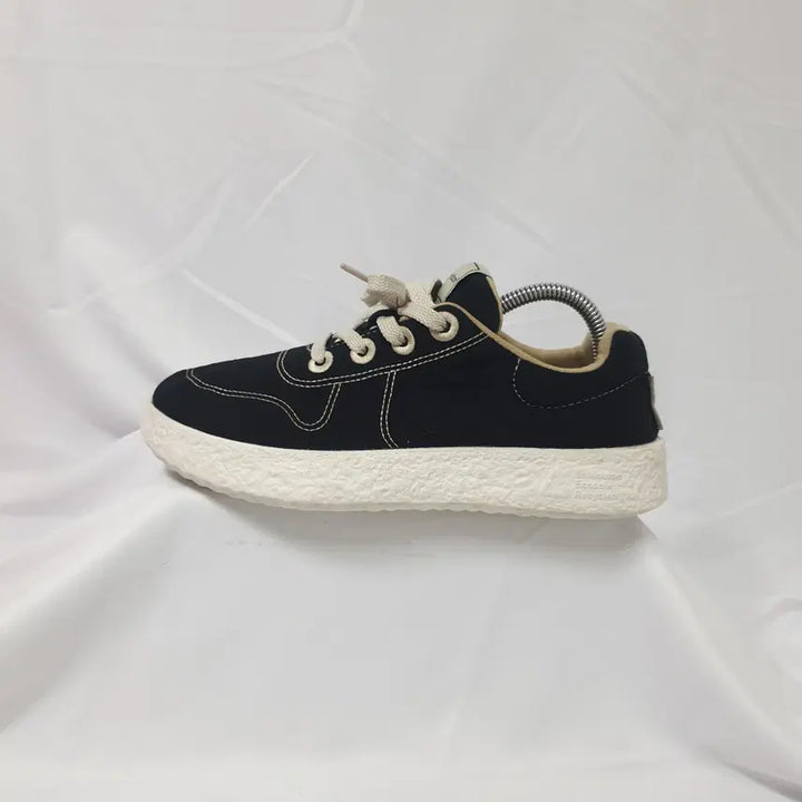 [SOLD OUT] 빈티지하서 240 르무통 메이트 메리노 울 블랙 스니커즈