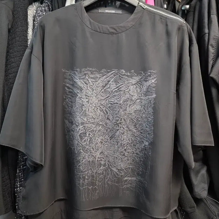 [SOLD OUT] 송지오 24ss 베일 티셔츠 50