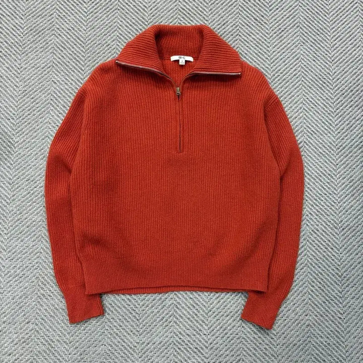 [SOLD OUT] 유니클로 C라인 램스울 하프집업 니트 v2882