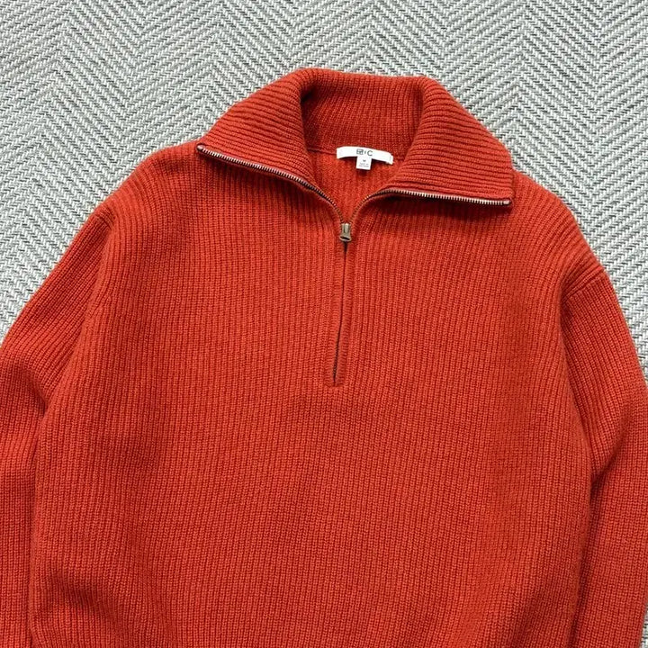 [SOLD OUT] 유니클로 C라인 램스울 하프집업 니트 v2882