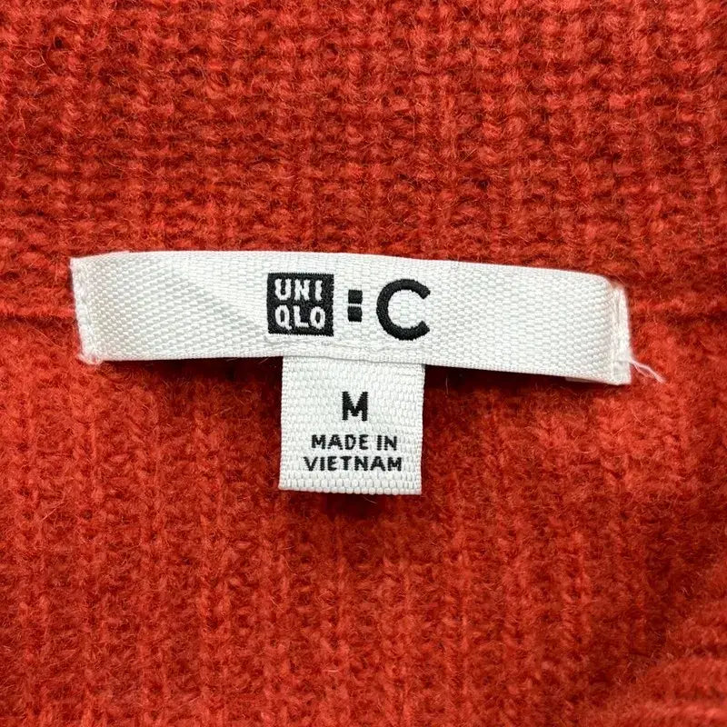 [SOLD OUT] 유니클로 C라인 램스울 하프집업 니트 v2882