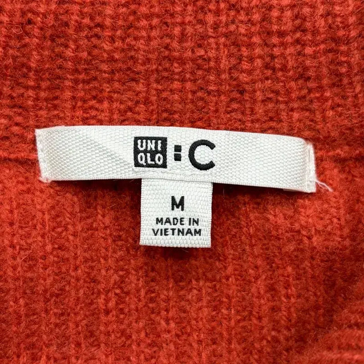 [SOLD OUT] 유니클로 C라인 램스울 하프집업 니트 v2882