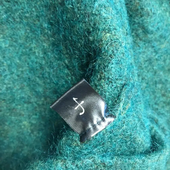 [BUNJANG] Mui Alpaca Mohair Long Cardigan Coat / 제평 무이 Mui 알파카 모헤어 가디건 롱 그린 초록 코트