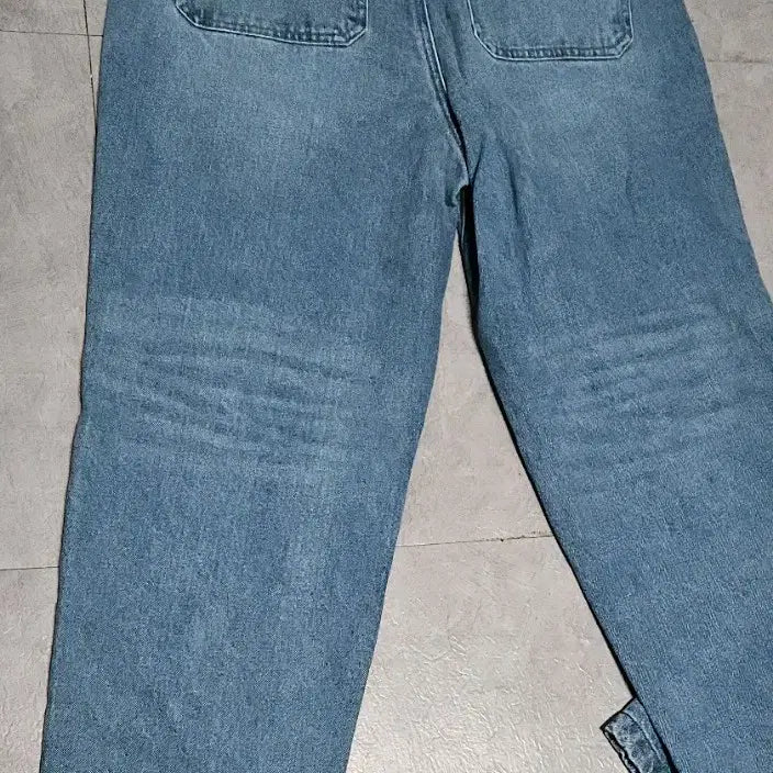 [BUNJANG] NBA Wide Washing Denim Pants / NBA 와이드 워싱 데님 팬츠 81-106사이즈