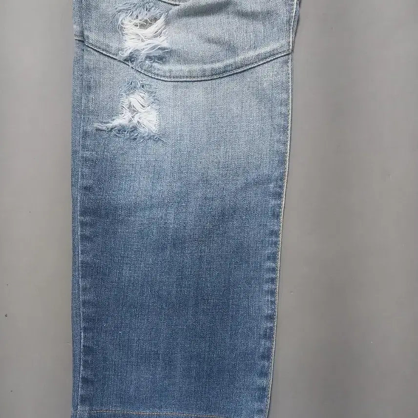 [BUNJANG] Balmain Biker Jeans / [32] 발망 그라데이션 워싱 디스 바이커진 청바지