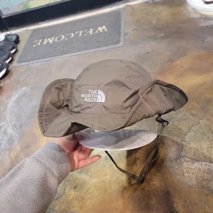 [BUNJANG] The North Face Hiking Hat (Khaki) / 노스페이스 벙거지 등산 모자 (카키색)