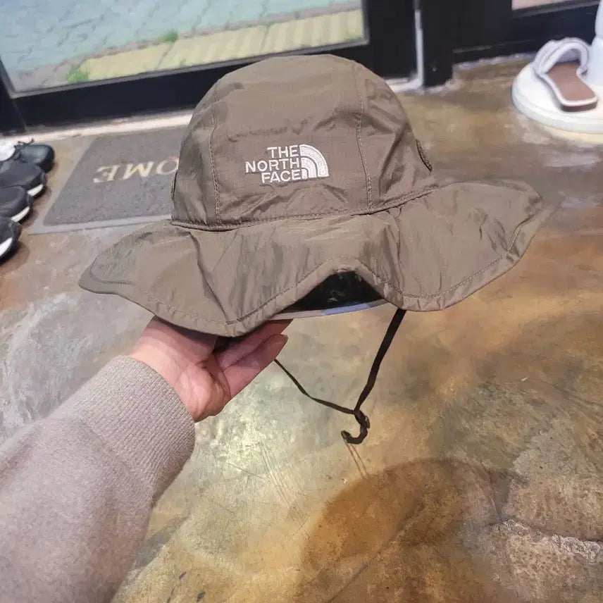 [BUNJANG] The North Face Hiking Hat (Khaki) / 노스페이스 벙거지 등산 모자 (카키색)
