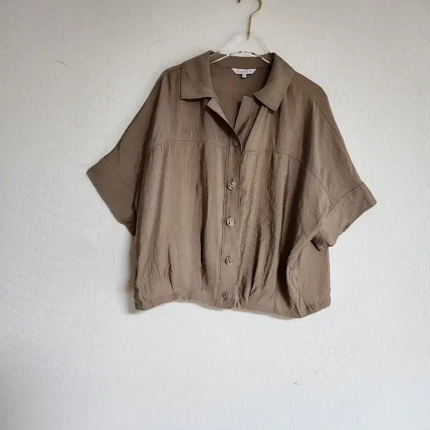[BUNJANG] EMCEE Summer Shacket Blouse / EMCEE엠씨 썸머셔켓 블라우스66반~77반 신형